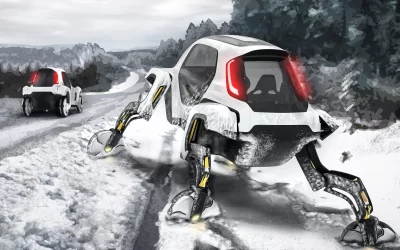 共享轮椅未来长啥样?意大利在开发轮椅汽车,满满的科技感